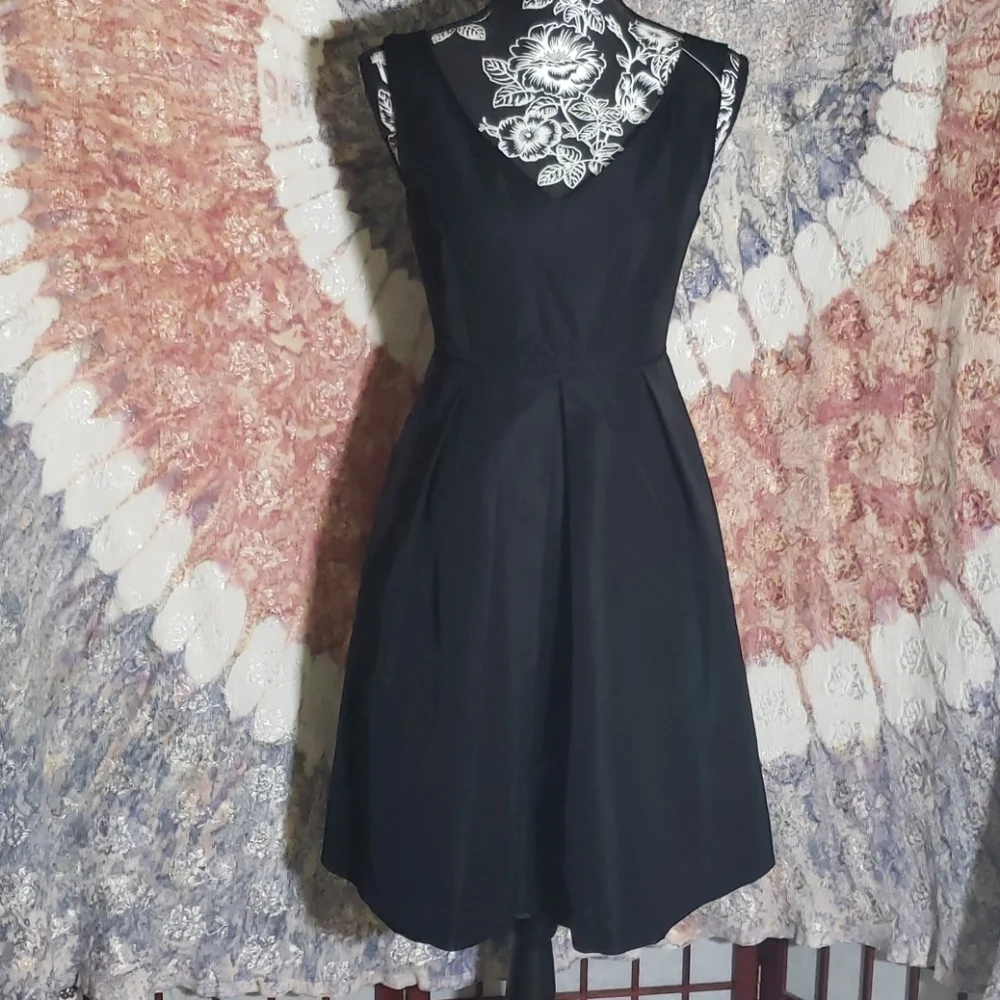 J.Crew black new cocktail sleeveless A line dress size 2